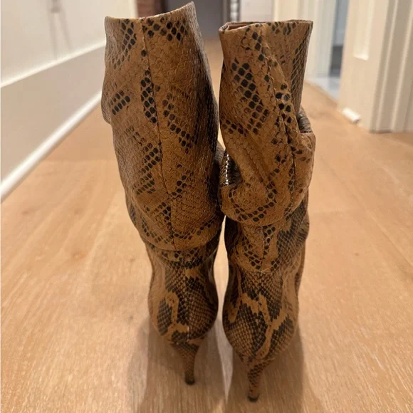 Paris Texas Snake Print Boots - Picture 3 of 5